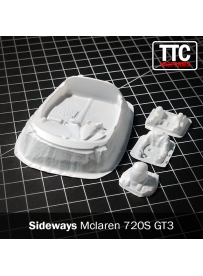 Sideways Mclaren 720S GT3 - Interior